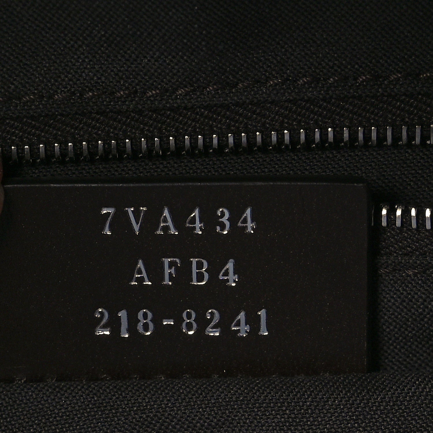 Fendi Glazed Fabric Vitello King FF 1974 Diagonal Belt Bag Tobacco Moro Cuoio 7 of 10