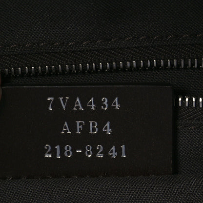 Fendi Glazed Fabric Vitello King FF 1974 Diagonal Belt Bag Tobacco Moro Cuoio 7 of 10