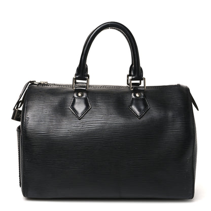 Louis Vuitton Epi Speedy 30 Black 1 of 10