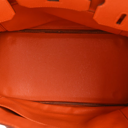 Hermes Togo Birkin 30 Orange 5 of 19