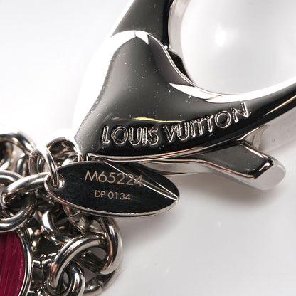 Louis Vuitton Fleur d Epi Bag Charm Fuchsia 3 of 3