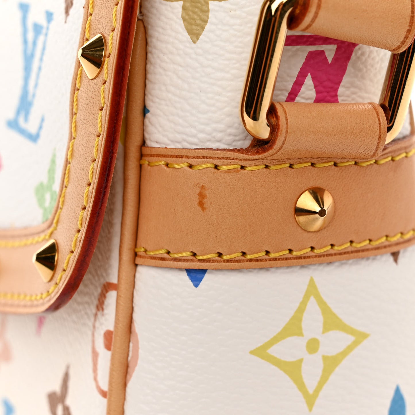 Monogram Multicolor Sologne White