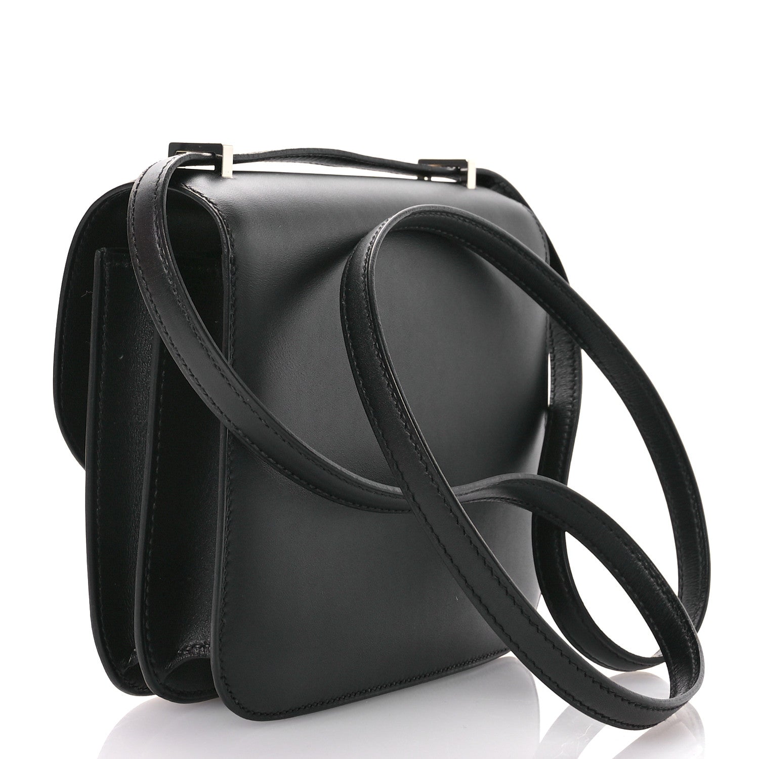 Hermes Veau Monsieur Lizard Constance 18 Black Ombre 3 of 11