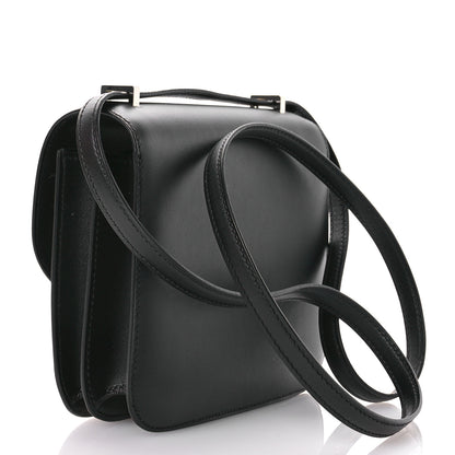Hermes Veau Monsieur Lizard Constance 18 Black Ombre 3 of 11