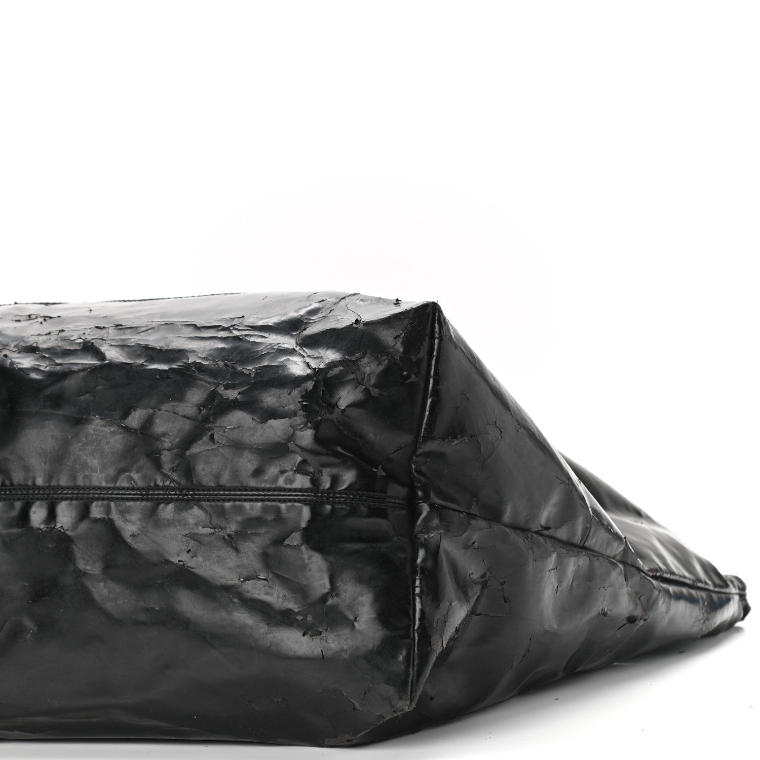 Chanel Vinyl XL Coco Cabas Black 9 of 15