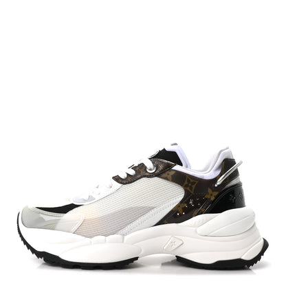 Louis Vuitton Monogram Calfskin Run 55 Sneakers 40 White 1 of 9