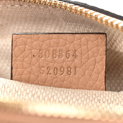 Gucci Pebbled Calfskin Small Soho Disco Bag Camelia 7 of 11