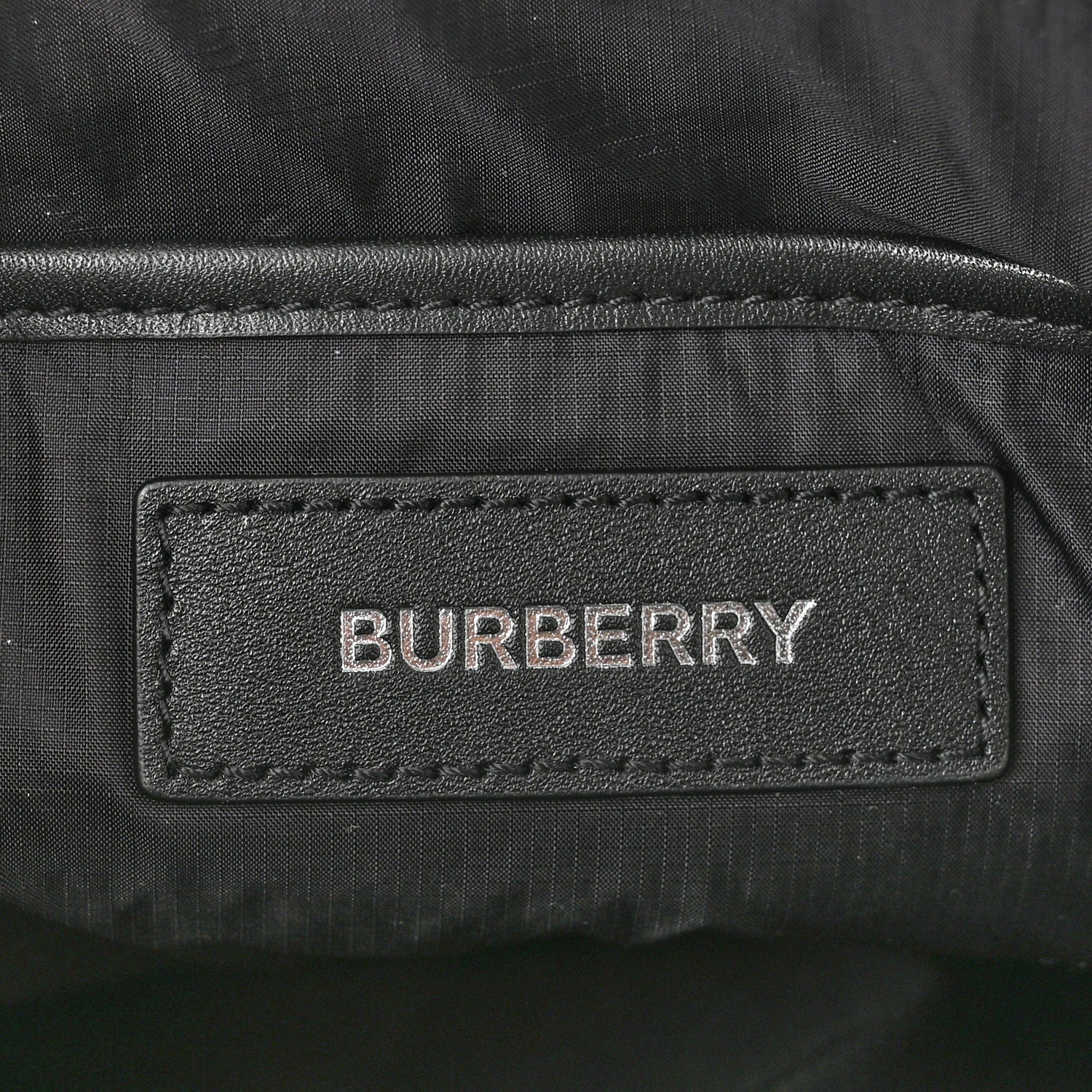 Burberry Econyl Logo Print Crossbody Bag Black 6 of 9