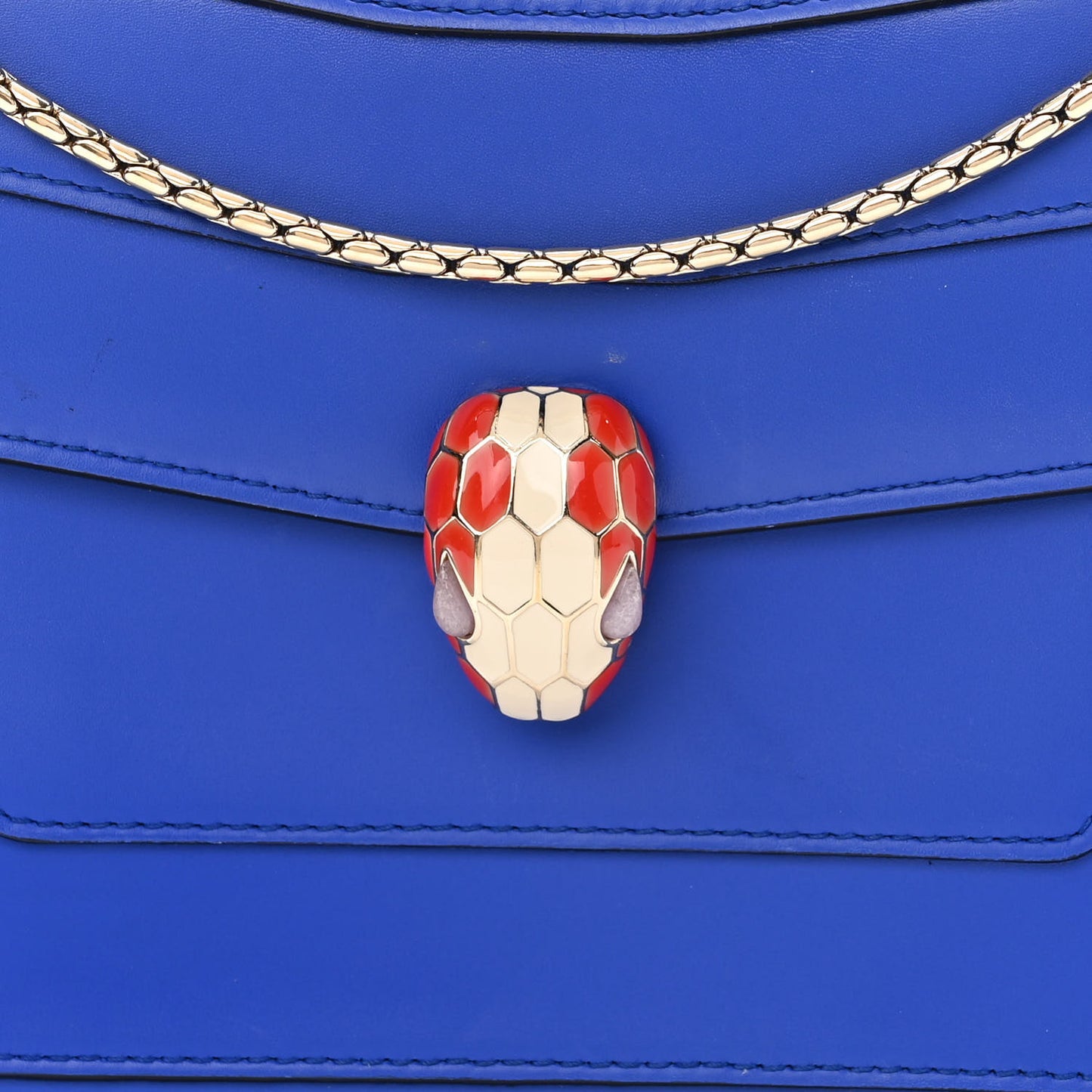 Calfskin Serpenti Forever Shoulder Bag