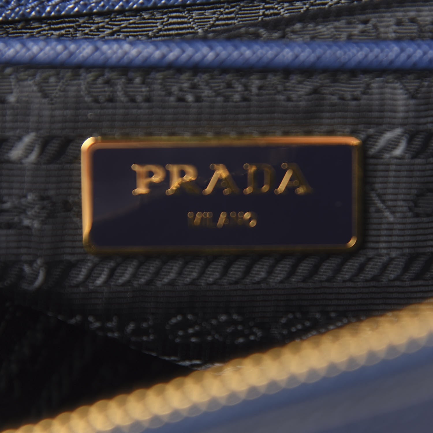 Prada Saffiano Lux Extra Large Galleria Double Zip Tote Bluette 6 of 10