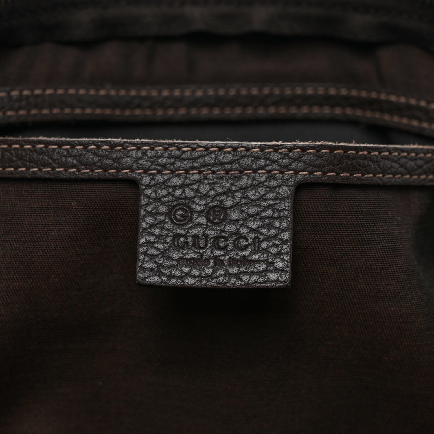 Gucci Crystal Monogram Medium Joy Boston Dark Brown 6 of 9