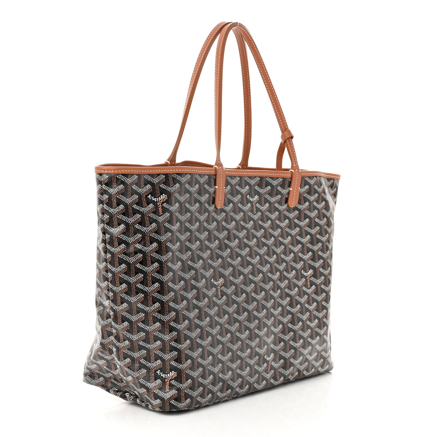 Goyard Goyardine Saint Louis PM Black Gold 4 of 11