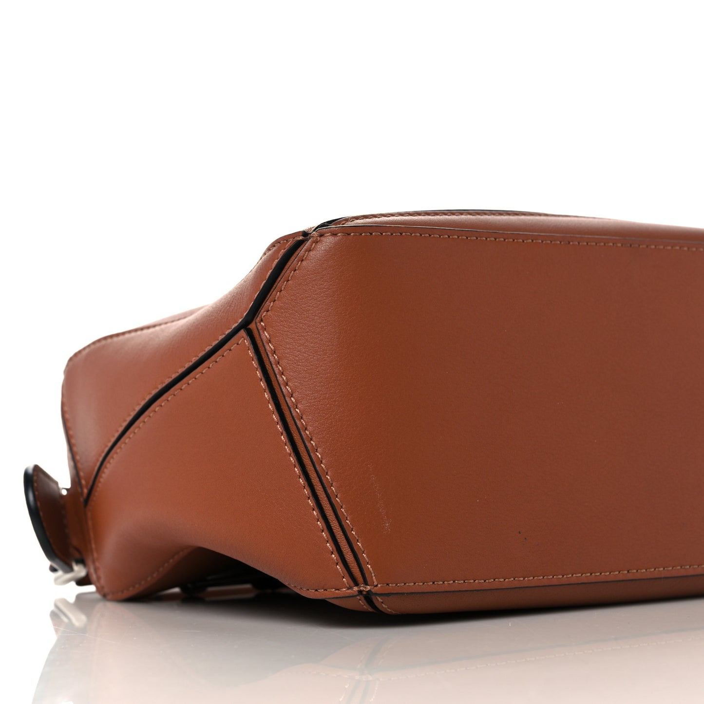 Calfskin Small Puzzle Bag Tan