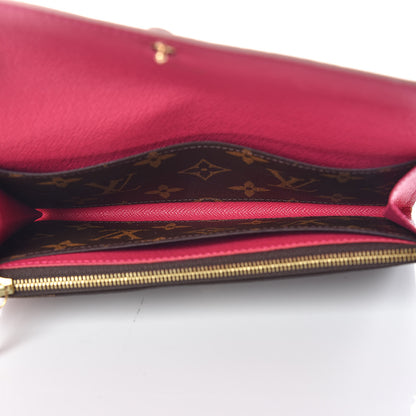Louis Vuitton Monogram Bloom Flower Emilie Wallet 5 of 6