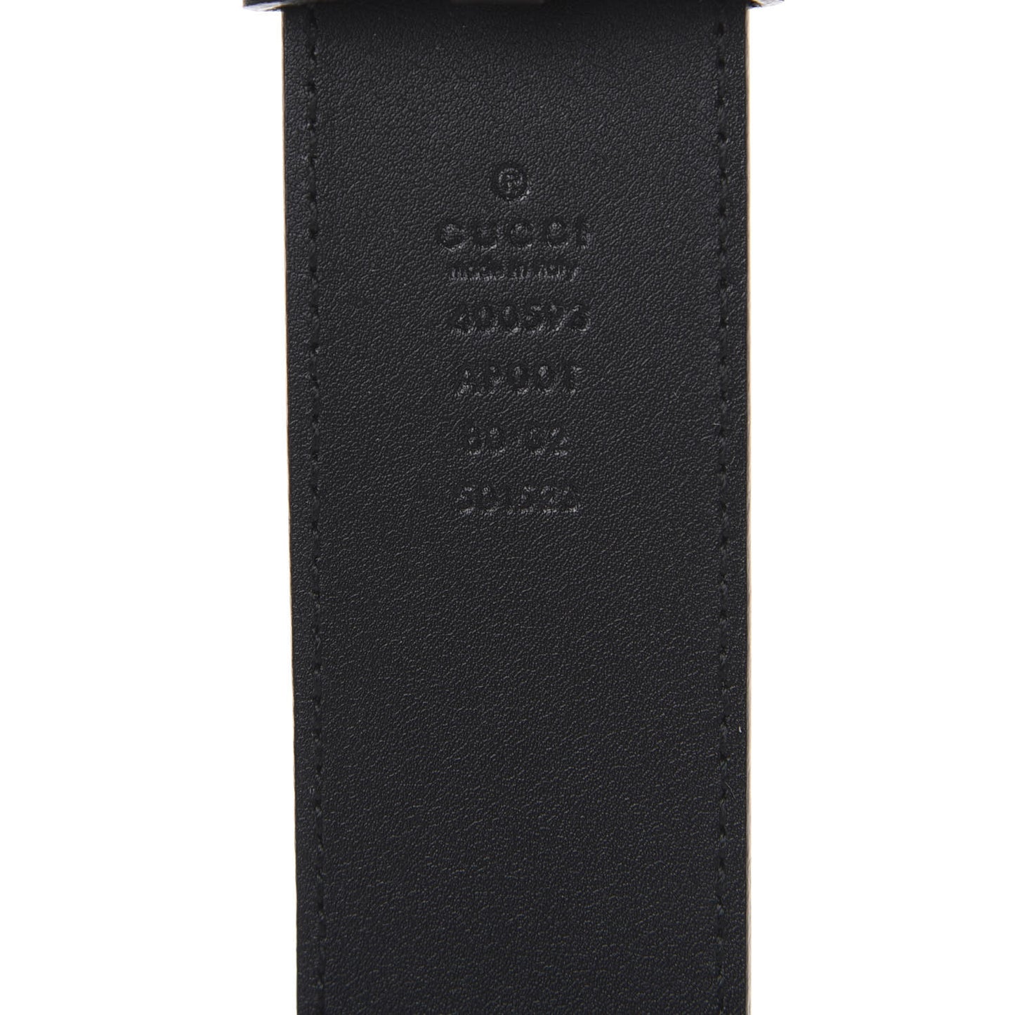 Calfskin Double G 40mm Belt 80 32 Black