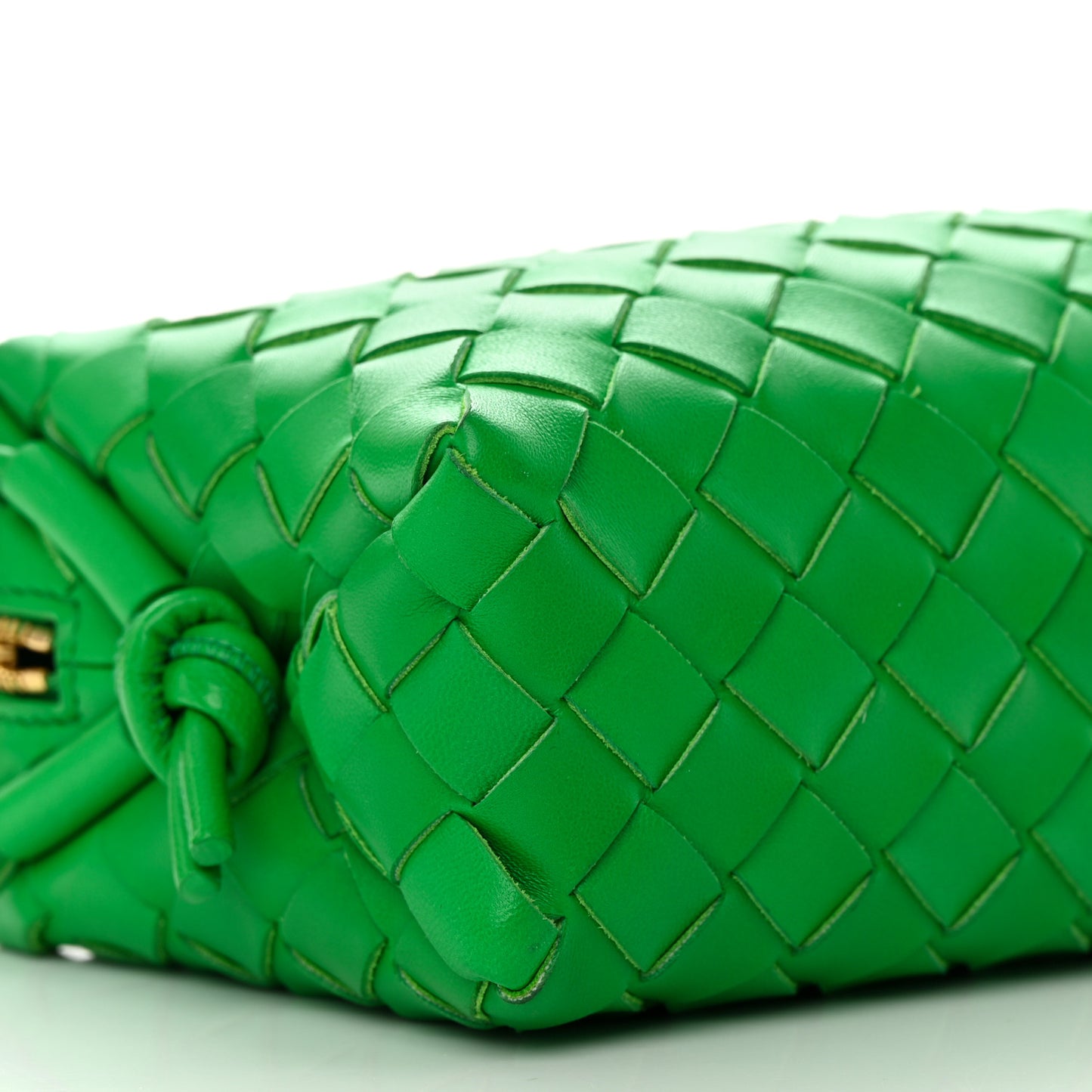 Nappa Intrecciato Mini Loop Camera Bag Parakeet