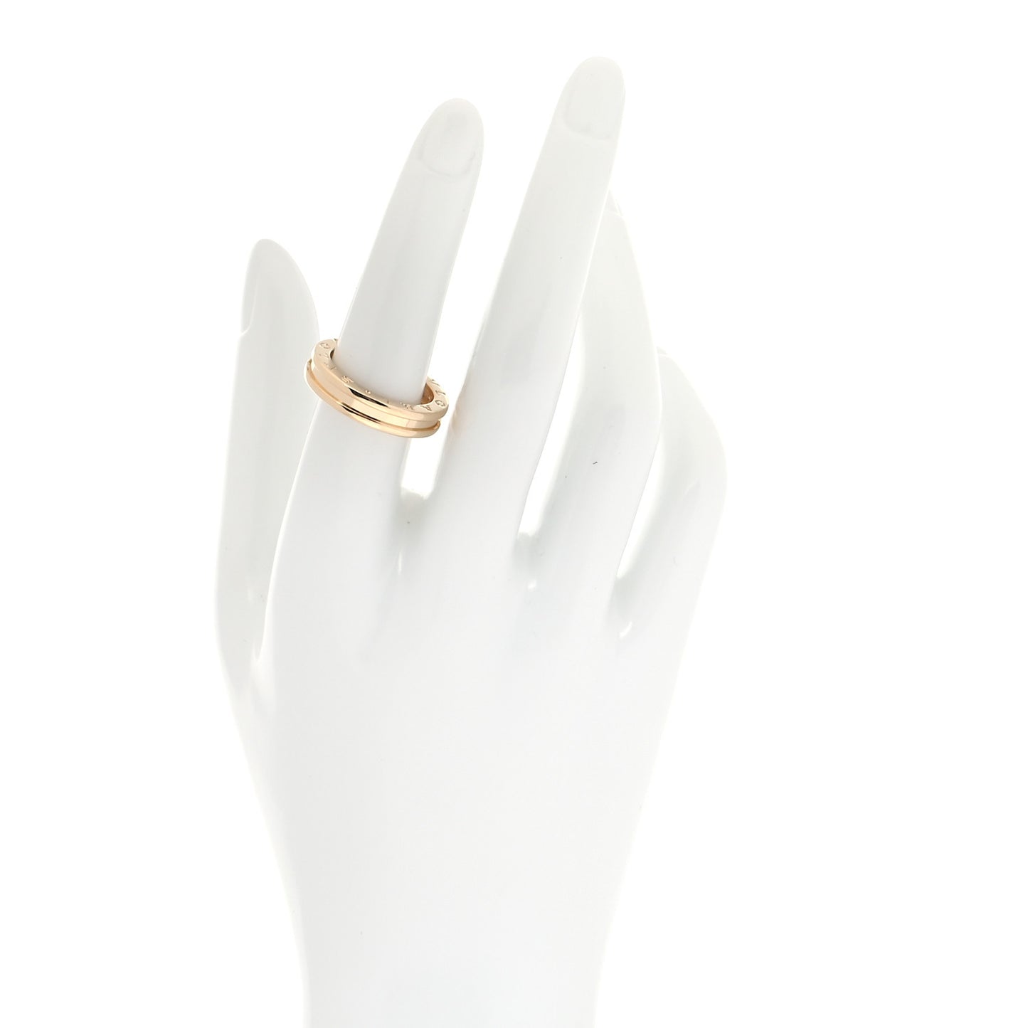 18K Yellow Gold B.Zero1 One-Band Ring 54 6.75