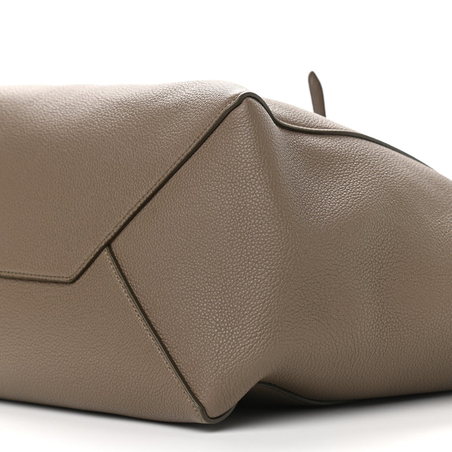 Soft Grained Calfskin Small Belt Cabas Phantom Taupe