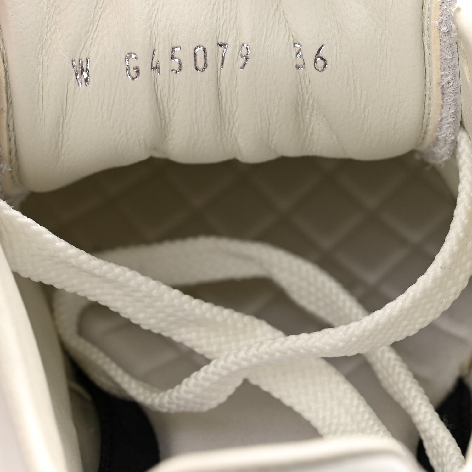 Chanel Calfskin Womens CC Sneakers 36 White 7 of 10