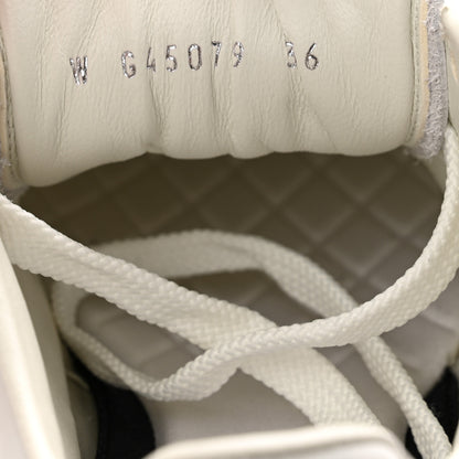 Chanel Calfskin Womens CC Sneakers 36 White 7 of 10