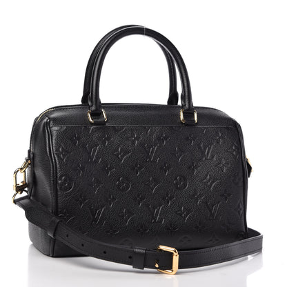 Louis Vuitton Empreinte Speedy Bandouliere 25 NM Black 3 of 11