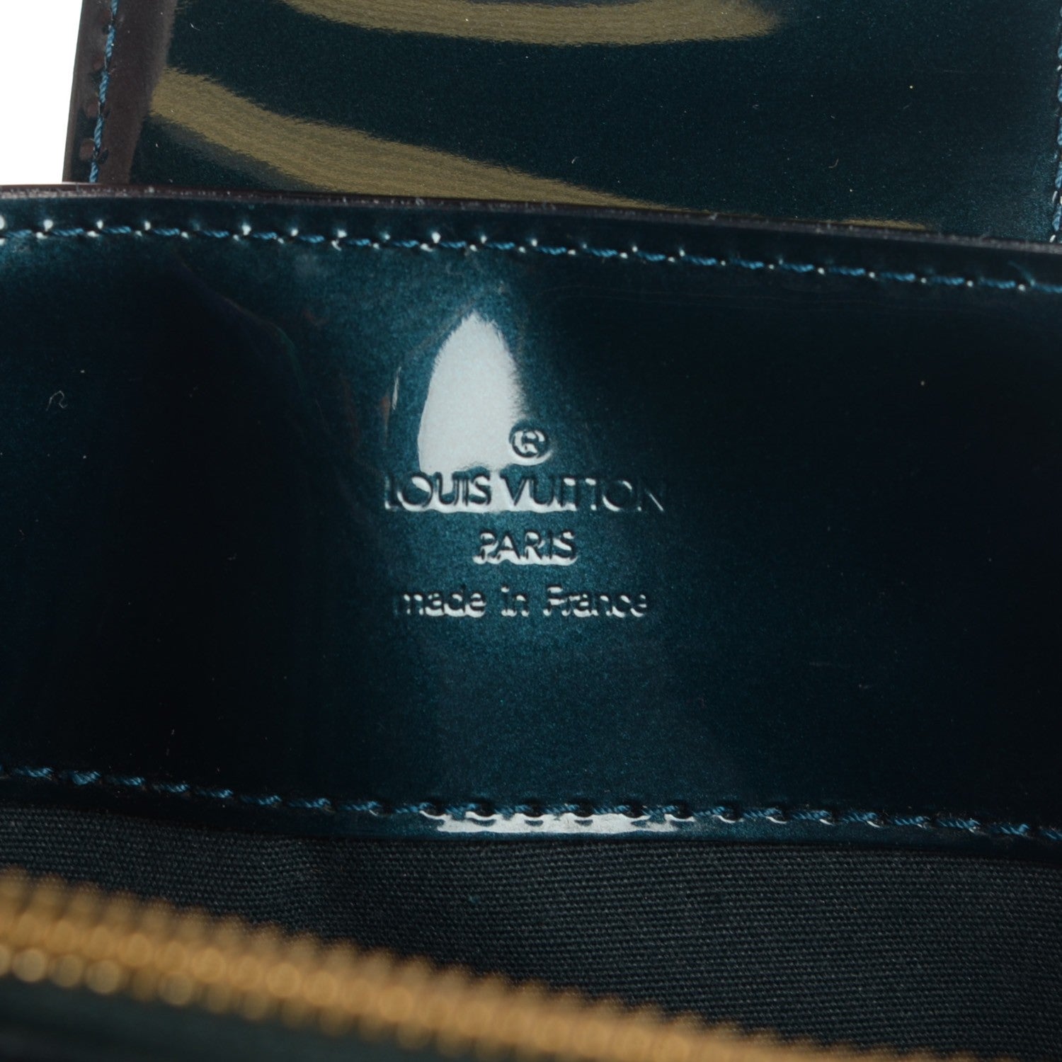 Louis Vuitton Vernis Melrose Avenue Blue Nuit 7 of 8