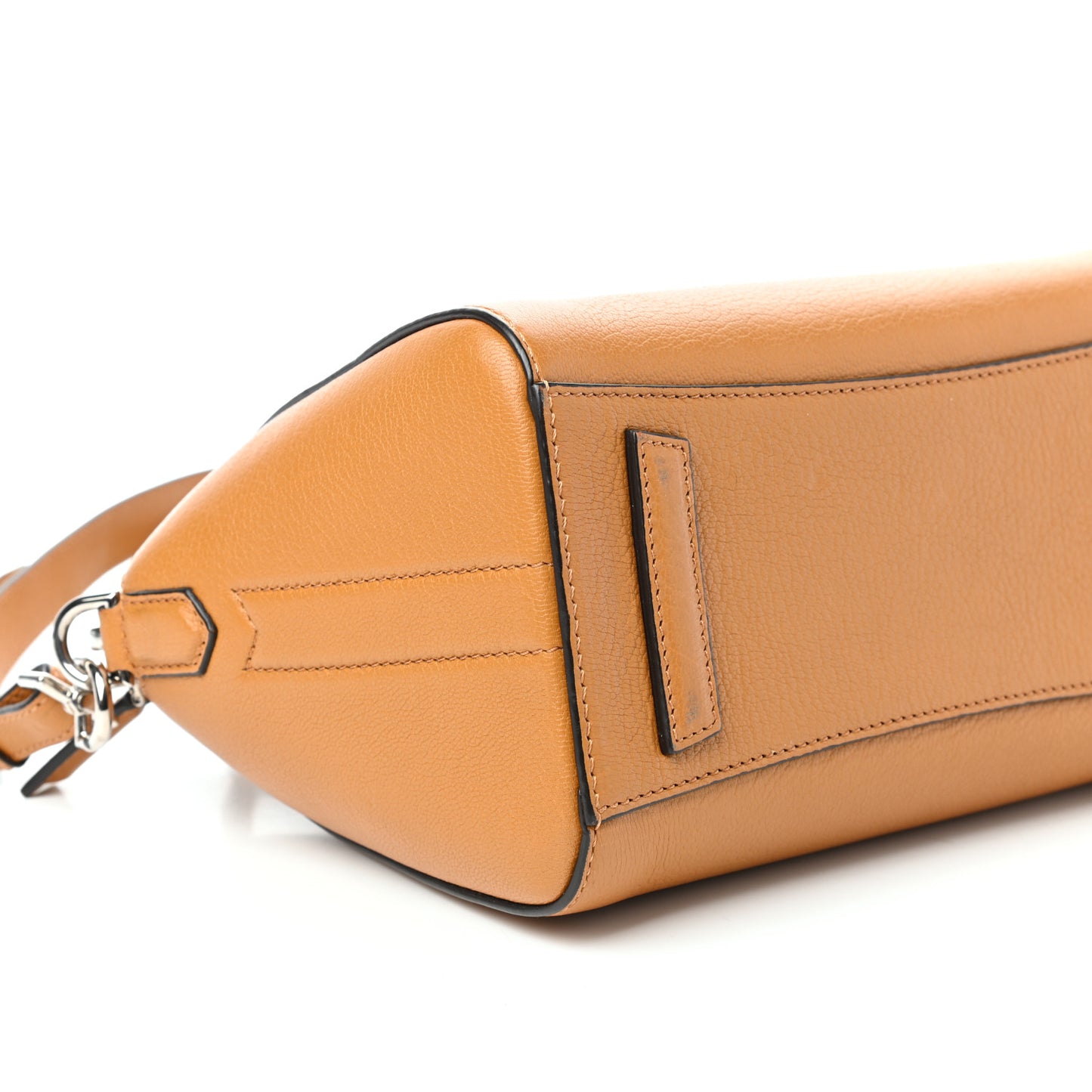 Sugar Goatskin Mini Antigona Amber