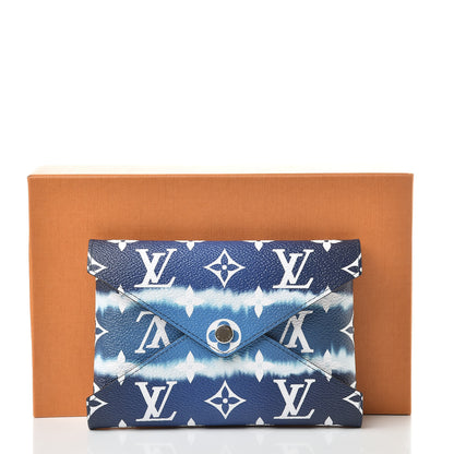 Louis Vuitton Monogram Escale Medium Kirigami Pochette Insert Blue 8 of 8