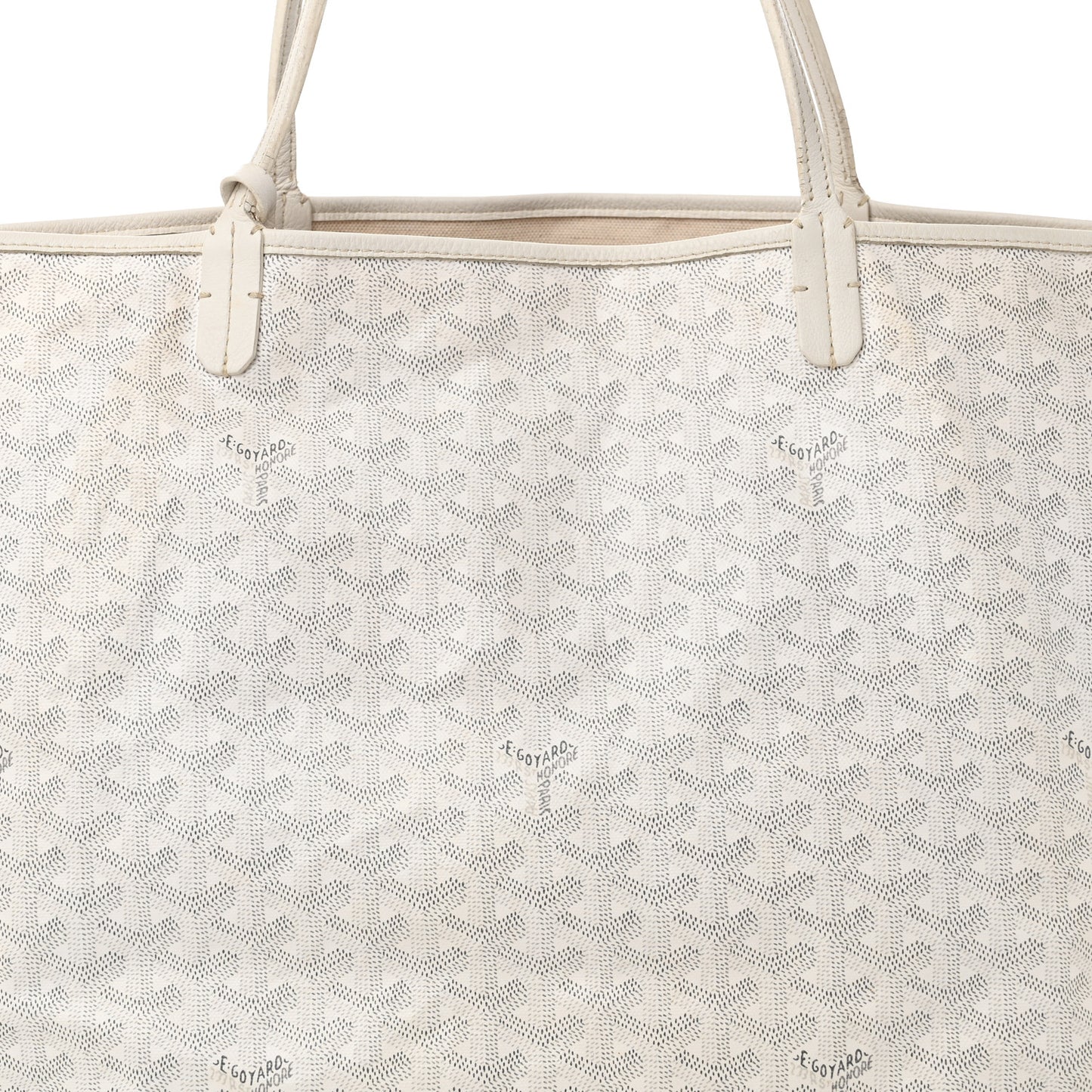 Goyardine Saint Louis GM White