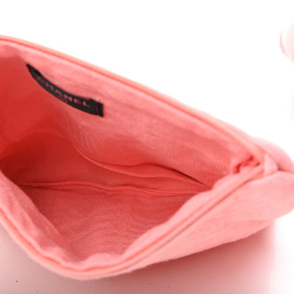 Chanel Terry Cotton CC Beach Tote Towel Set Coral 8 of 13