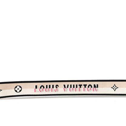 Louis Vuitton Jacquard Speedy Bandouliere 20 Shoulder Strap Black 5 of 6
