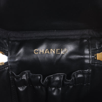 Chanel Caviar Cosmetic Vanity Bag Black 4 of 7