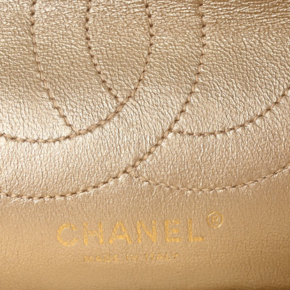Chanel Metallic Aged Calfskin Quilted 2.55 Reissue 225 Flap Gold 6 of 10