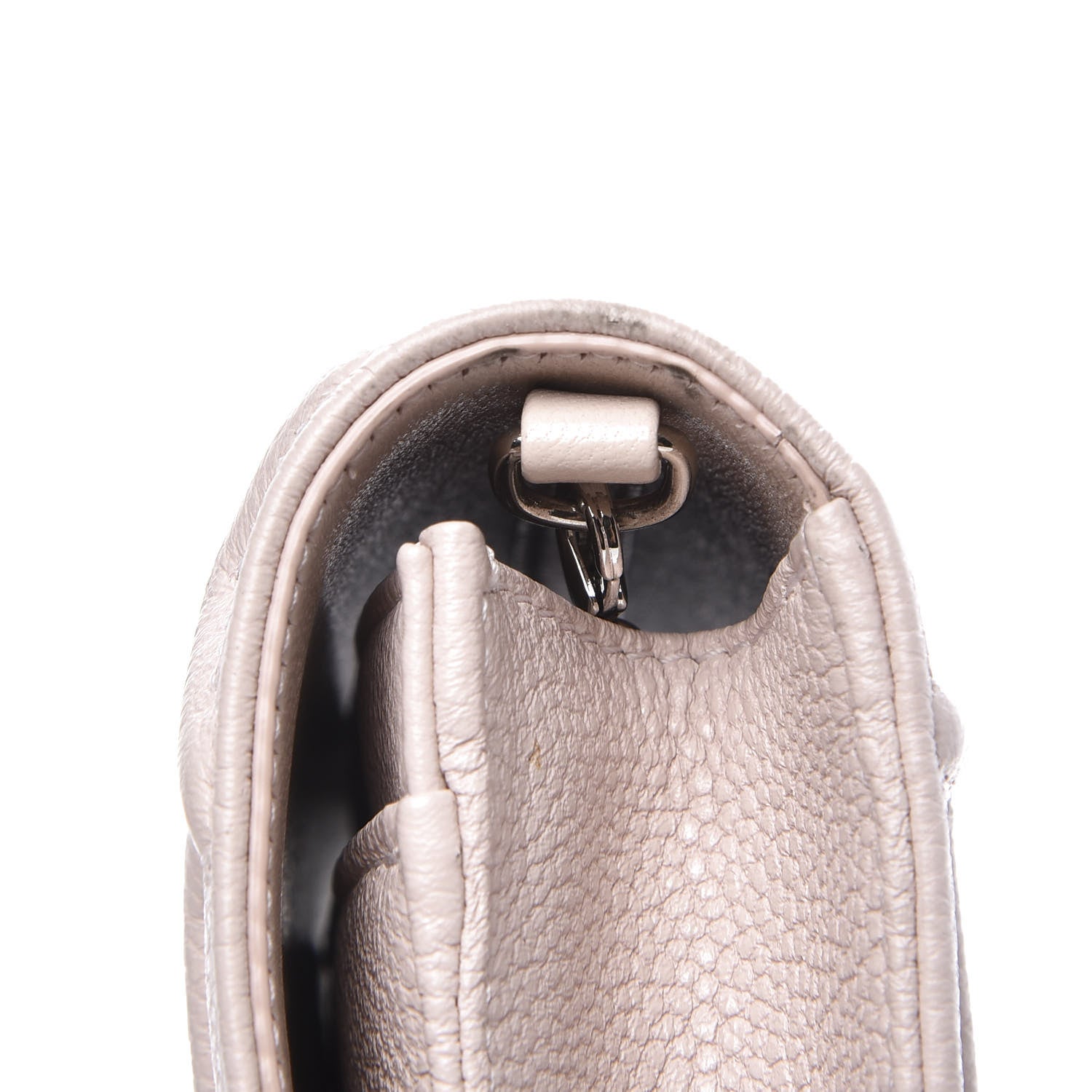 Christian Dior Grained Calfskin Diorama Wallet on Chain Pouch Rose Poudre 11 of 12