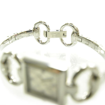 Gucci Stainless Steel Diamond Mother of Pearl 19mm Tornabuoni Quartz Watch 6 of 6