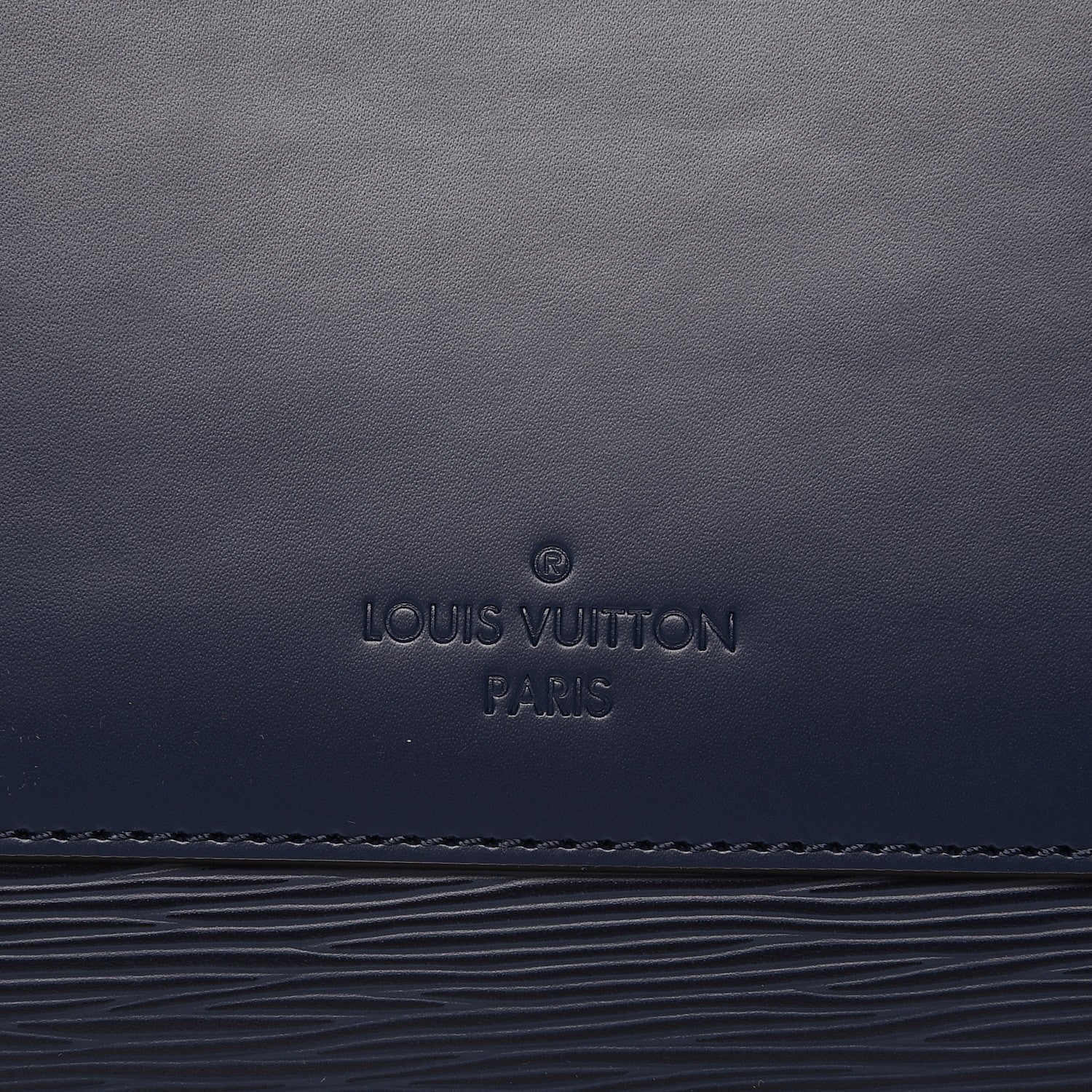 Louis Vuitton Epi Kleber MM Indigo 9 of 9
