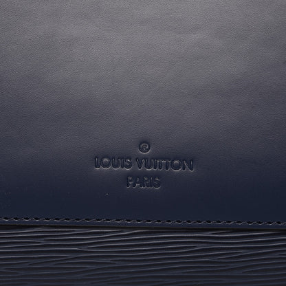 Louis Vuitton Epi Kleber MM Indigo 9 of 9