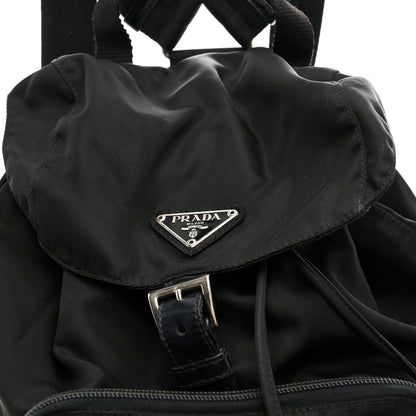 Prada Tessuto Nylon Vela Cinch Backpack Black 7 of 9