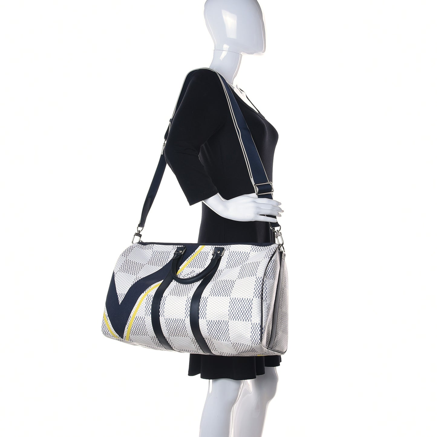 Damier Azur Latitude America's Cup Keepall Bandouliere 45