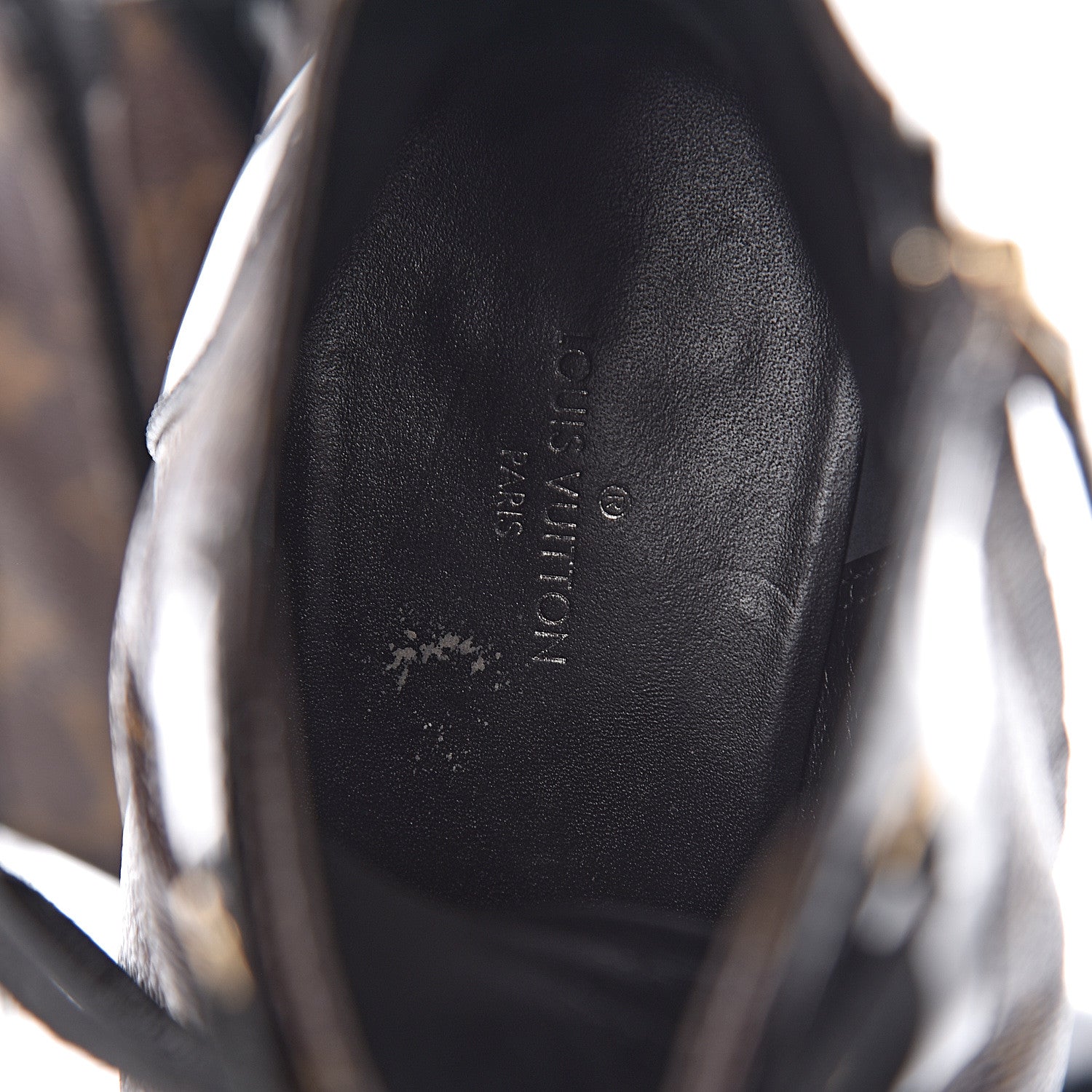 Louis Vuitton Patent Calfskin Monogram Star Trail Ankle Boots 39.5 Black 7 of 11