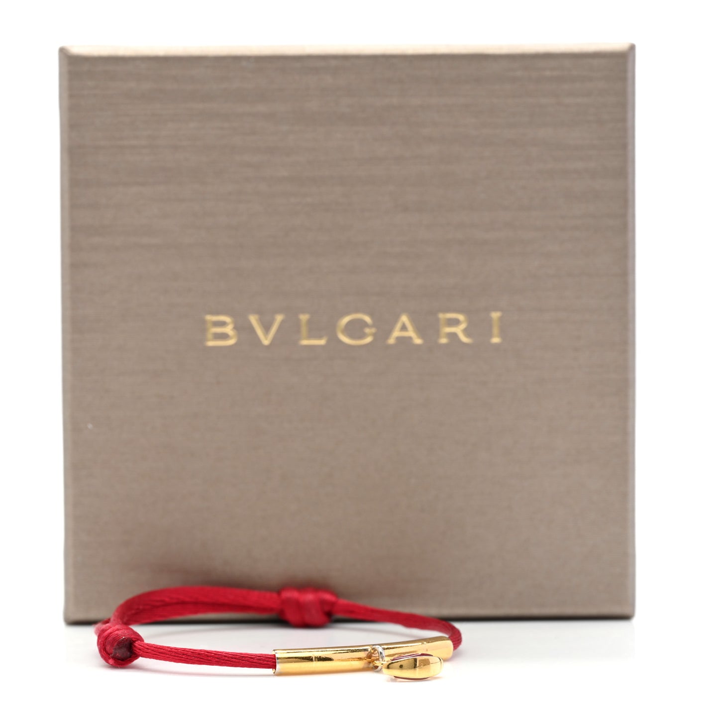 Divas' Dream Cord Bracelet Red Gold