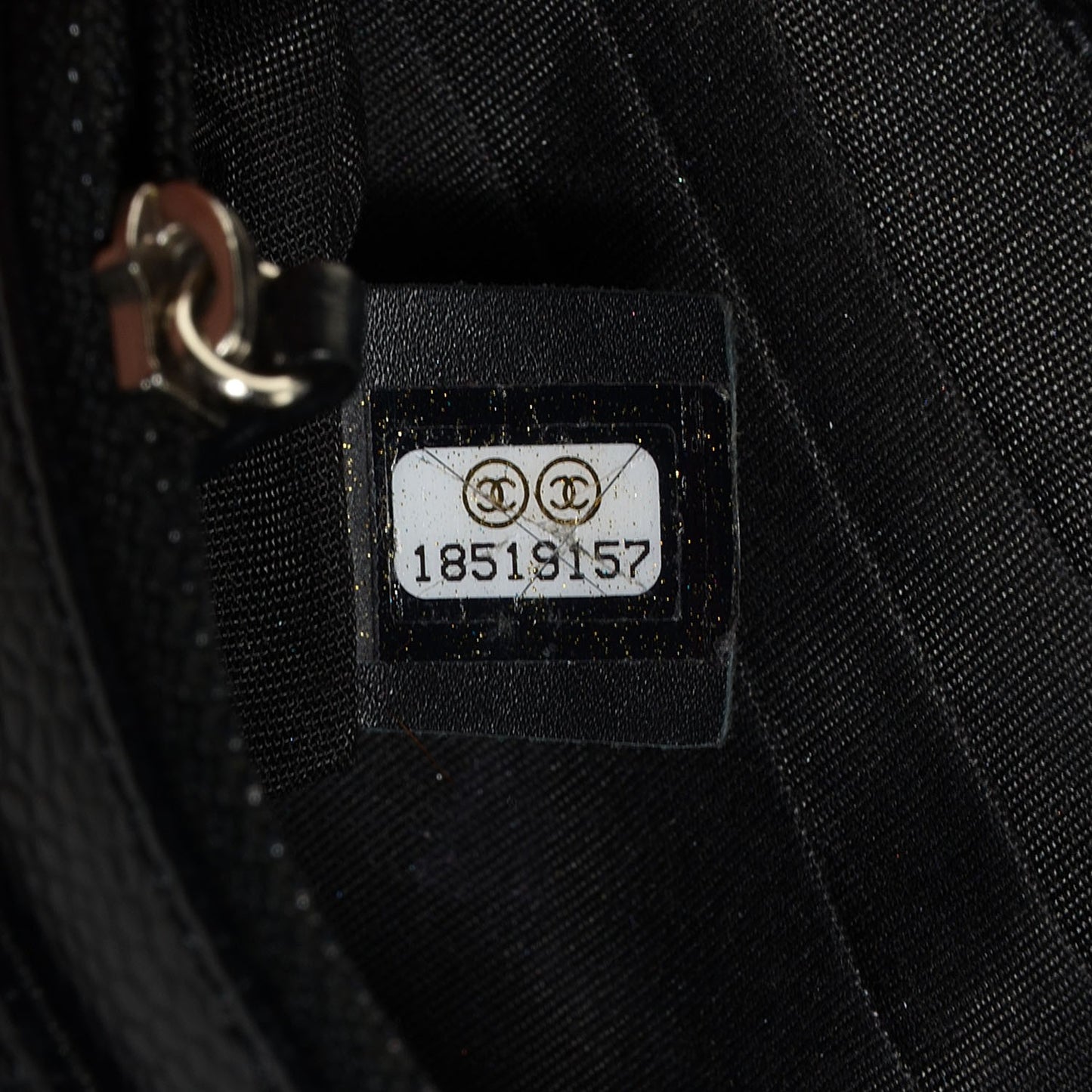 Caviar Half Moon Wallet On Chain WOC Black