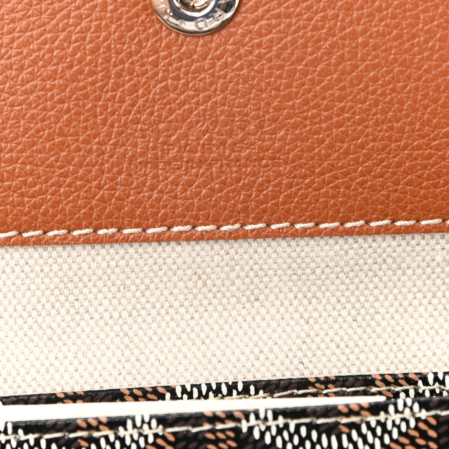Goyardine Saint Louis PM Black Gold