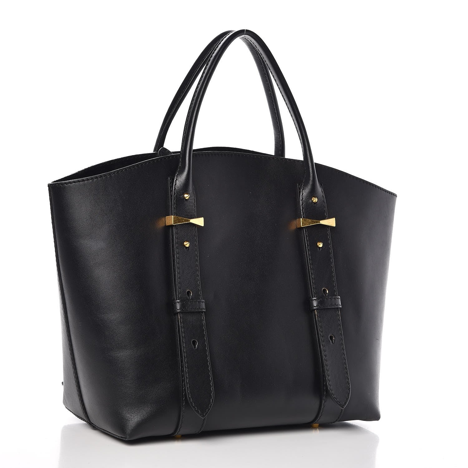 Alexander McQueen Soft Calfskin Medium Legend Tote Black 4 of 9