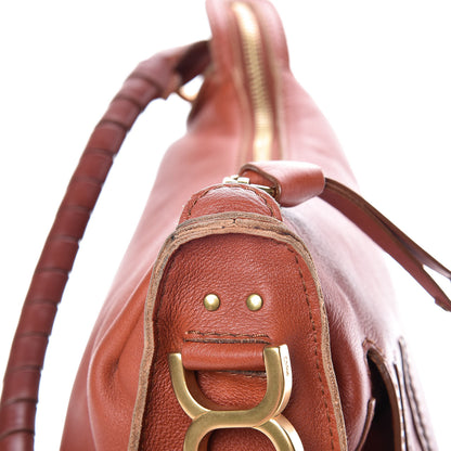 Chloe Calfskin Medium Marcie Hobo Whiskey 17 of 21