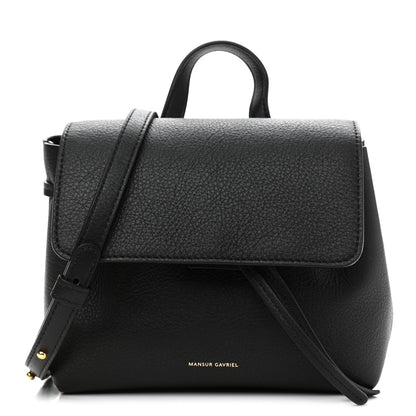 Mansur Gavriel Calfskin Mini Lady Bag Black 1 of 9