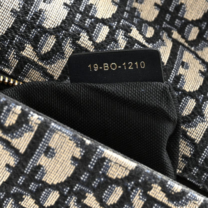 Christian Dior Oblique 30 Montaigne Flap Bag Blue 7 of 12