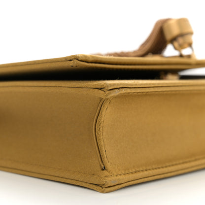 Saint Laurent Satin Small Classic Monogram Kate Tassel Satchel Sahara Beige 9 of 10