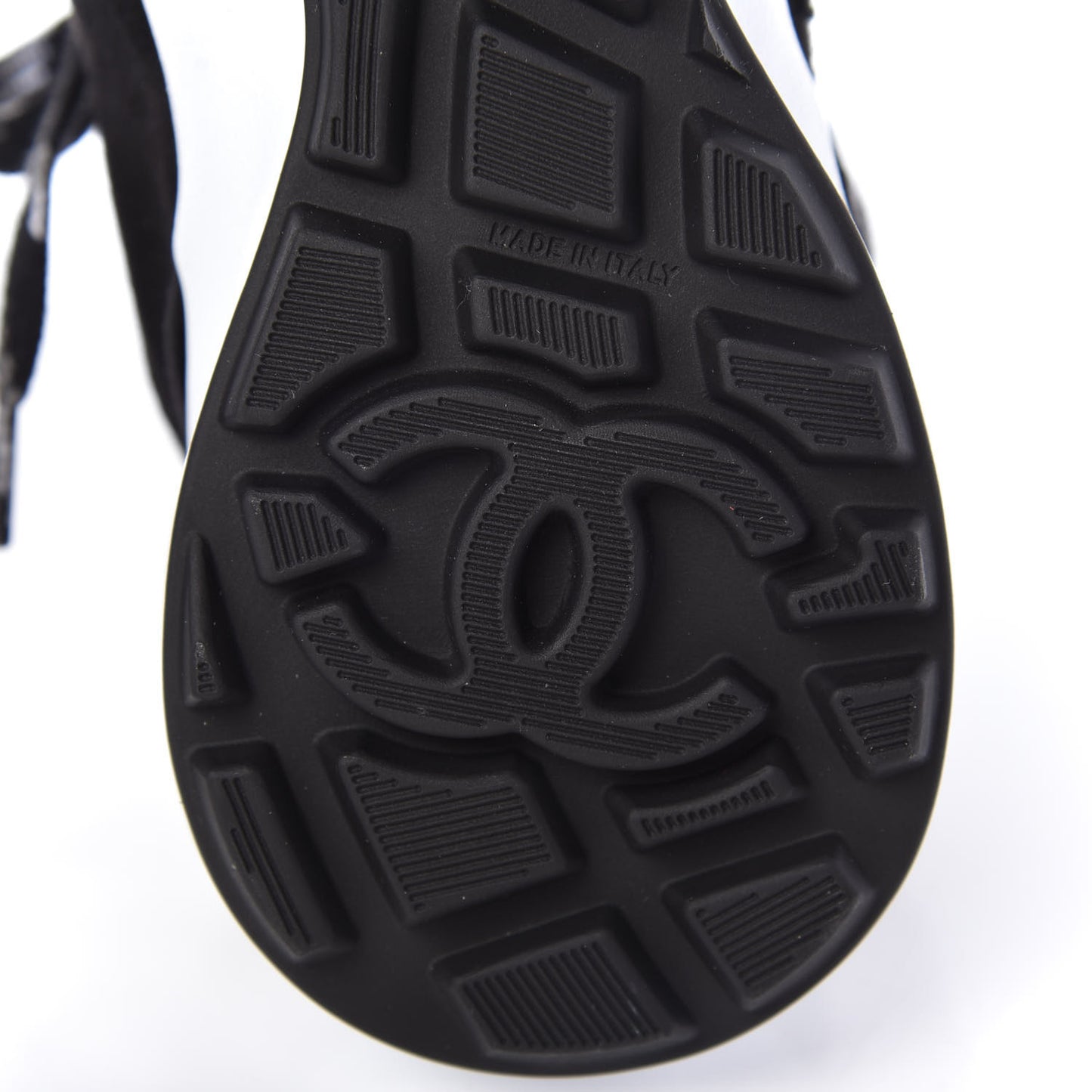 Suede Goatskin CC Sneakers 36.5 Black