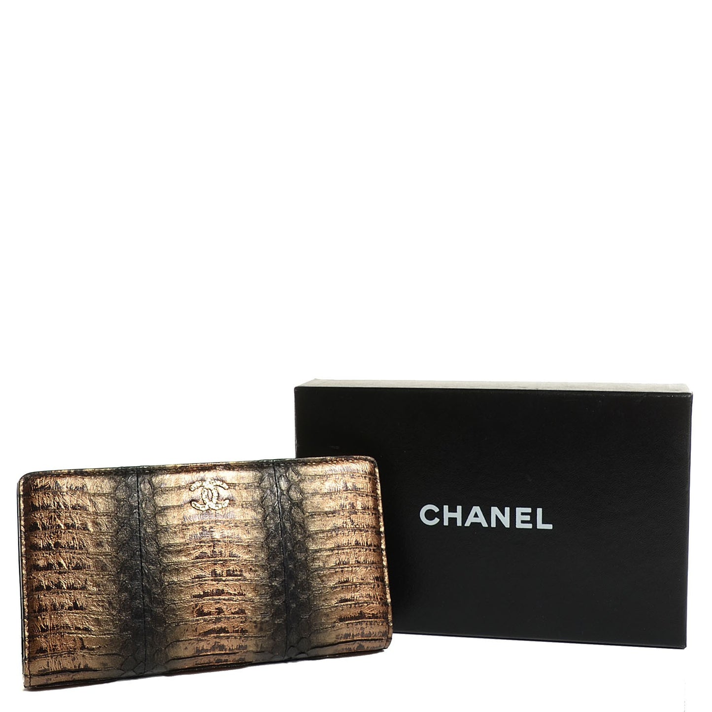 Python Yen Wallet Black Gold